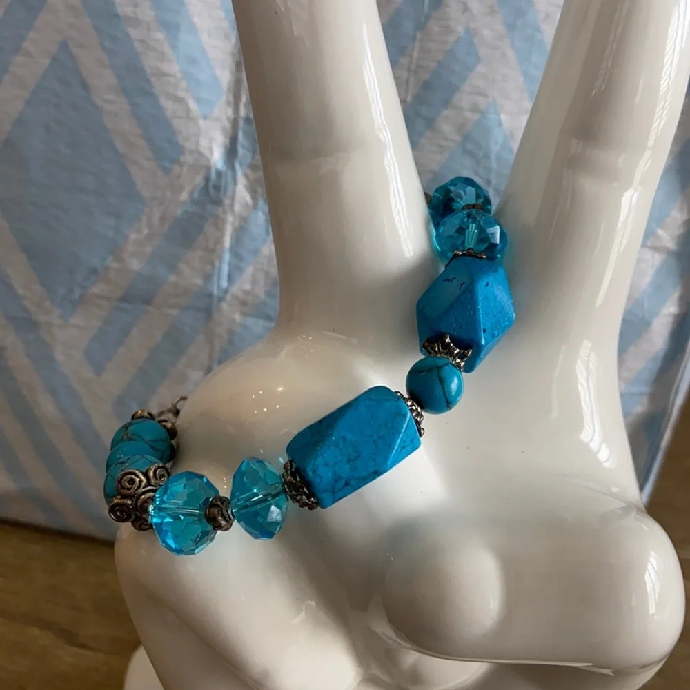 Cross Turquoise Bracelet